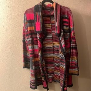 Beautiful colorful long cardigan